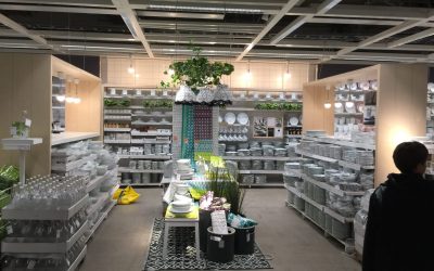 A constant source for inspiration is IKEA. The way they show merchandise in use is just fantastic and an inspiration to the rest of the retail world.